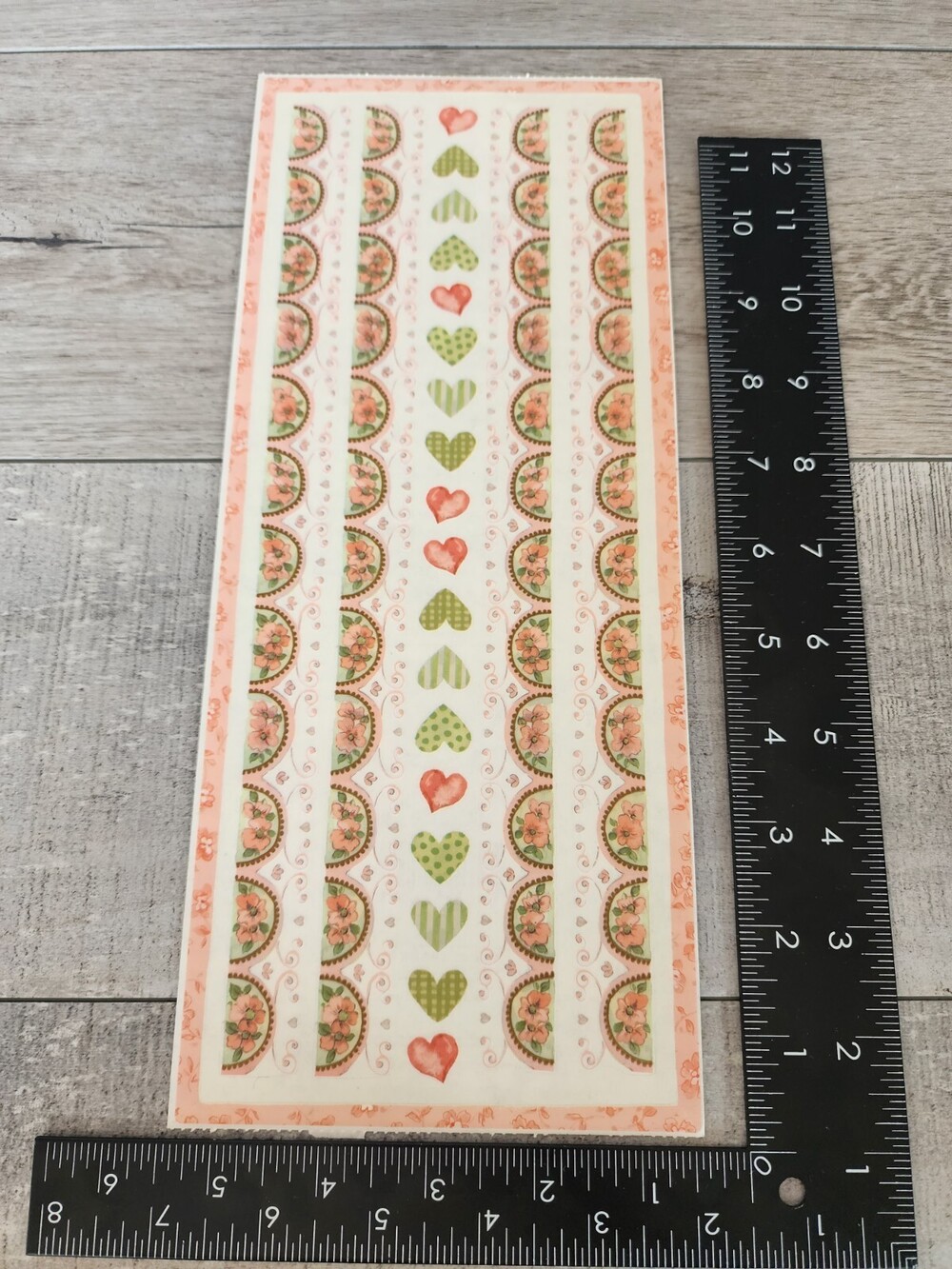 Stickers - Pink Scallop Large Borders - Tracey Porter Colorbok New RETIRED #37